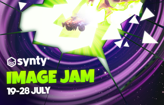 10th Birthday Image Jam by Synty with the dates 19-28 July 2024