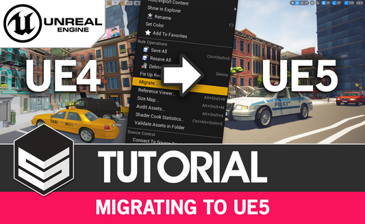 Tutorial by Synty about how to migrate an asset pack from UE4 to UE5