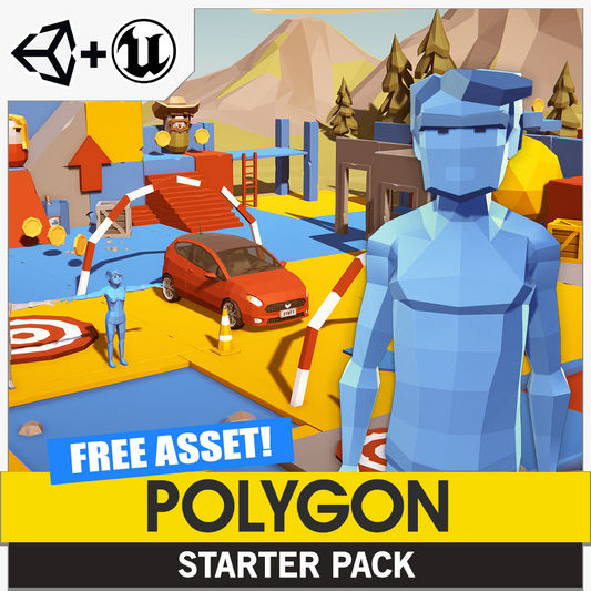 POLYGON Starter Pack free asset for beginner game developers