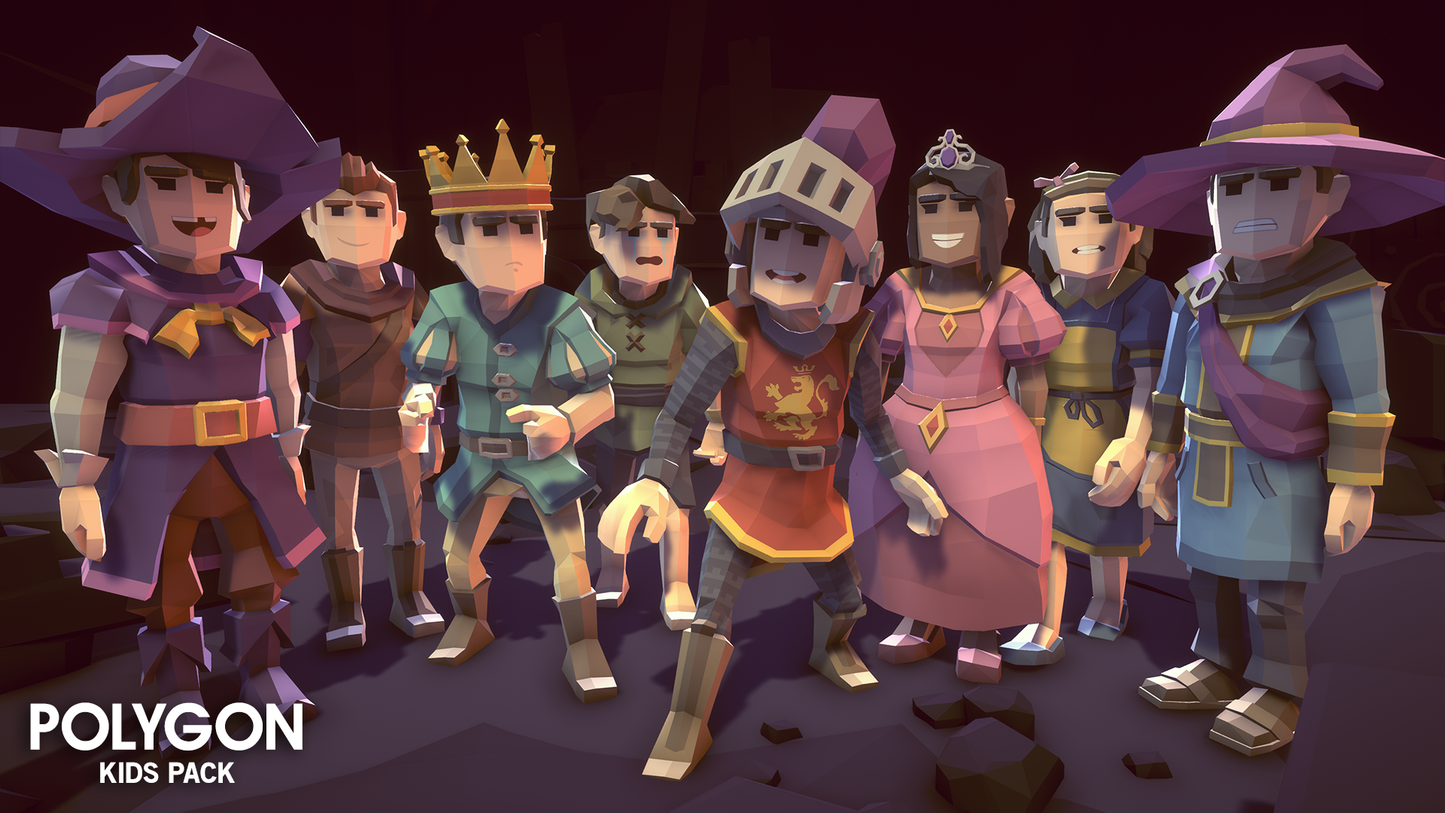 Fantasy kid game character options