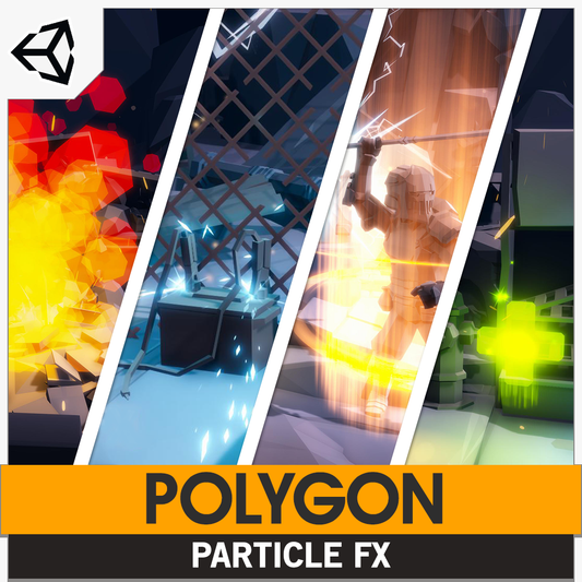 POLYGON Particle FX 3D Game Assets