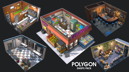 POLYGON - Shops Pack