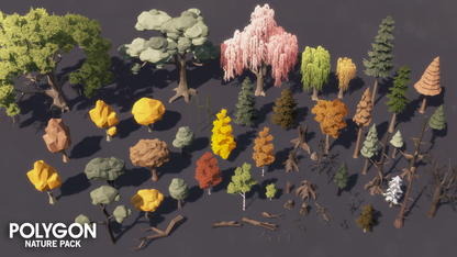 POLYGON - Nature Pack - Synty Studios - Unity and Unreal 3D low poly assets for game development