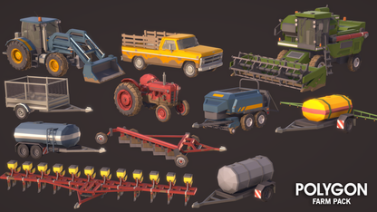 POLYGON - Farm Pack - Synty Studios - Unity and Unreal 3D low poly assets for game development