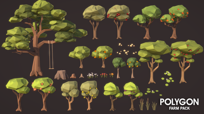 POLYGON - Farm Pack - Synty Studios - Unity and Unreal 3D low poly assets for game development