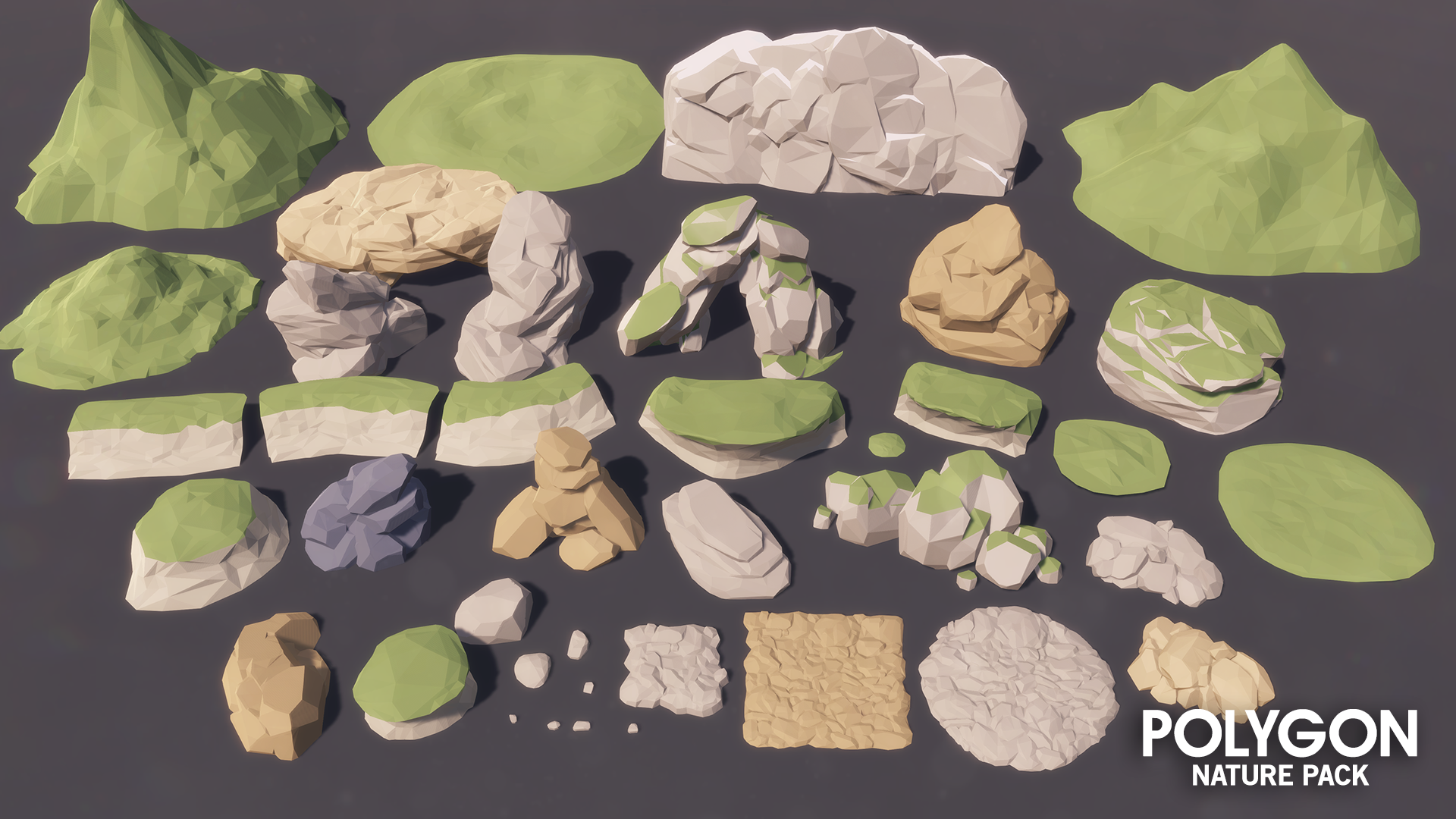 POLYGON - Nature Pack - Synty Studios - Unity and Unreal 3D low poly assets for game development