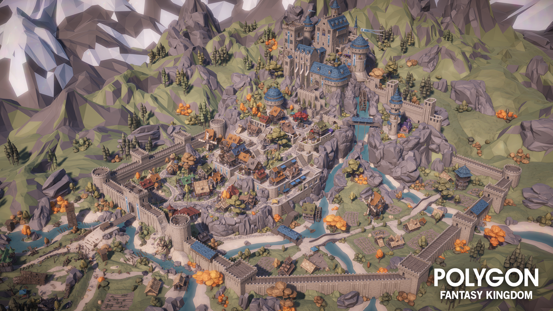 POLYGON - Fantasy Kingdom Pack