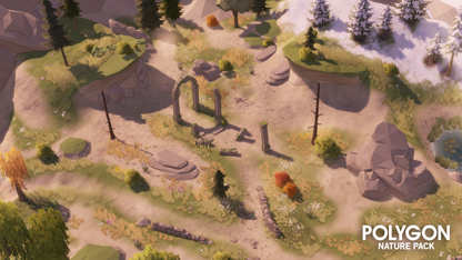 POLYGON - Nature Pack - Synty Studios - Unity and Unreal 3D low poly assets for game development