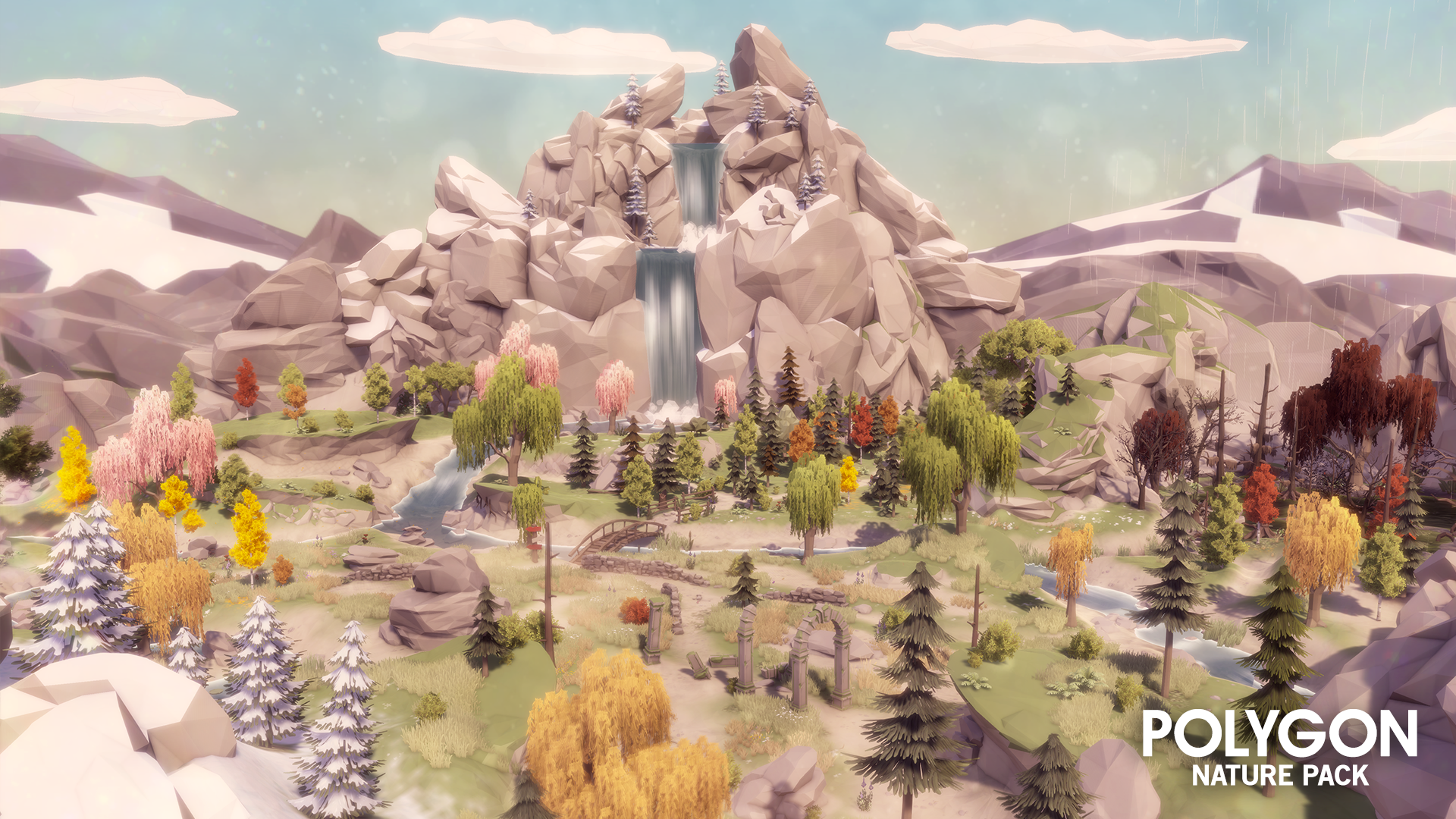 POLYGON - Nature Pack - Synty Studios - Unity and Unreal 3D low poly assets for game development