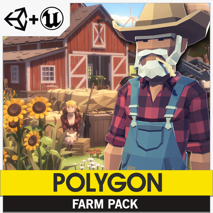 POLYGON - Farm Pack - Synty Studios - Unity and Unreal 3D low poly assets for game development