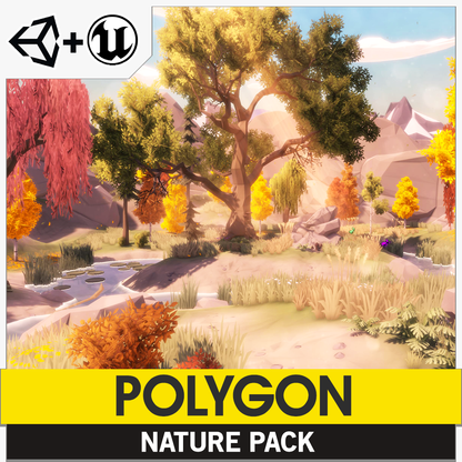 POLYGON - Nature Pack - Synty Studios - Unity and Unreal 3D low poly assets for game development